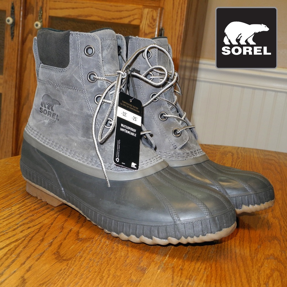 New Men’s Sorel Cheyanne II Snow Boots
